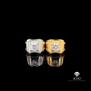 N98 Nhẫn nam bền màu phong cách sang trọng JOJO