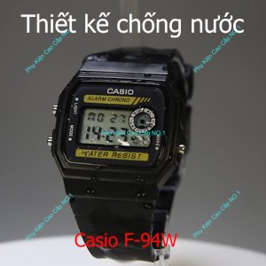 Đồng Hồ Điện Tử Huyền Thoại CA.S|.O WR 9 SX tại Thailand Chống Nước Tuyệt Đối Pin Lâu 7 Năm Đèn Sáng Chuông To CH03