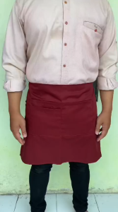Apron Celemek Pria Dan Wanita Cotton Drill High Quality