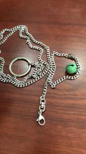 Dây dắt và vòng cổ cho sóc bổi bay chuột...chống xoắn dầy