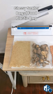 Glossy Sealer Bag | Food Plastic Bag | Plastic Bag Sealer | Glossy Sealer Bags | Vacuum & Heat Seal Food-Grade Packaging