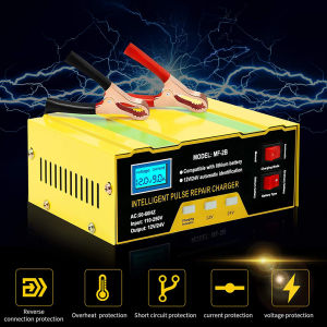 Charger Aki 12V/24V: Smart Battery Charger Mobil & Motor