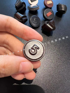 Áo Khoác Len Cài Nút Da Mới Áo Khoác Da Lông Cừu Áo Khoác Ngoài Nút Trang Trí Chất Liệu DIY Dụng Cụ May Vá Phụ Kiện