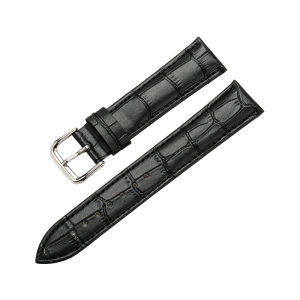 Genuine Leather Water Resistant Soft Needle Buckle Watch Strap