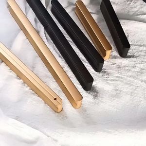 Gagang Pintu Lemari Elegan & Golden Handle