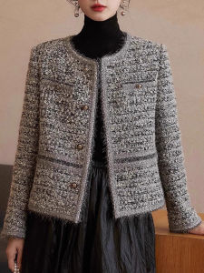 High-End Chic Little Fragrant Style Womens Coat