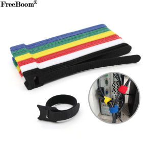 10~100pcs Releasable Cable Ties Plastics Fastening Reusable Cable tie Straps Nylon Wrap Zip Bundle Bandage Tie