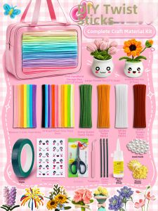 Feiyu | DIY Flower Bouquet Kit for Kids Gifts