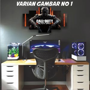 Hiasan Dinding Call Of Duty Print Ultra HD 4K / Hiasan Dinding Gaming / Hiasan Dinding CODM Glossy