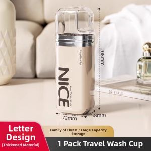 youqin | Portable Travel Toothbrush Mug Set