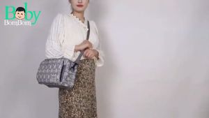 [BABY BOM BOM] Premium Baby Diaper Bag Stroller Bag Portable Compact