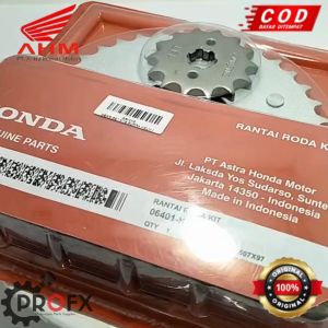 Gear Rantai Set Honda KYZ Supra 125: Kualitas Original Asli AHM