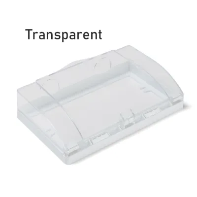 1PC 86 Type Double Socket Protector Electric Plug Cover Child Safety Box Waterproof Box Bathroom Supplies