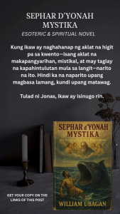 Shepar dYonah Mystika ni William Ubagan l Esoteric & Spiritual Novel l Pocketbook l Manual Guide