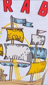 STORY KIDS: Atasan Anak Laki-Laki Tangan Pendek Ukuran 1-10 Tahun DTF A-1118