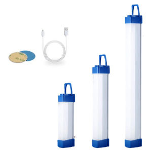 Uranuslight T5 LED Tube Night Light 15/30/50CM Outdoor Portable Long Strip Emergency Light USB Rechargeable Light Tube for Camping Fishing