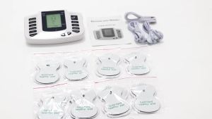 TENS Electric Muscle Stimulator Pulse Acupuncture Full Body Massager Deep Tissue Pain Relief Muscle Relax Home Use