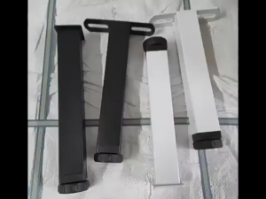 2PCS Bed Frame Center Support Leg 25-27cm Adjustable T-Shaped Furniture Leg Bed Slat Support Feet
