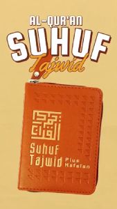 Al Quran SUHUF Tajwid Plus Hafalan Ukuran A7 Alquran Santri Utsmani Saku Resleting Waqaf dan Ibtida - al qosbah