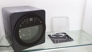 Nồi chiên không dầu thông minh dung tích lớn 14L đa chức năng có màn hình quan sát quay tự động