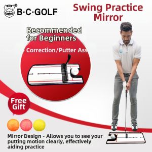 B·C·GOLF | Golf Putting Practice Mirror Green Trainer Equipment
