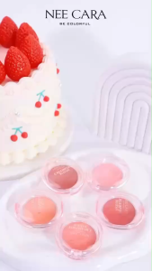 NEE CARA N401 CREAMPUFF BLUSH นี คารา บี คัลเลอร์ฟูล ครีมพัฟ บลัช เนื้อมูส ติดทน กันน้ำ