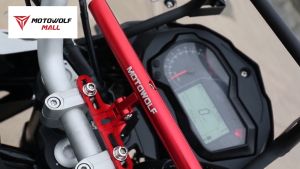 MOTOWOLF อุปกรณ์เสริม 3513 บาร์เสริมจับตุ๊กตาแฮนด์ ขายึดน็อต (สําหรับยึดกับตุ๊กตาแฮนด์)