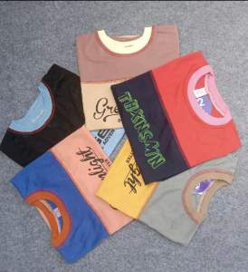 Kaos anak/baju anak 50 ribu dapat 5 pcs anak laki laki dan perempuan