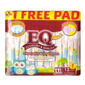 EQ Plus Budget Pack XXL 12 - Tape Baby Diapers: A Comprehensive Guide