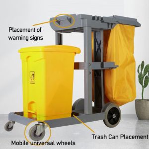 Universal Wheel Cleaning Trolley & Multi-function Cleaning Tool Cart: A Comprehensive Guide