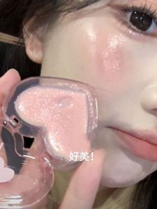 Water Light Cream Highlighter Womens Beautiful Skin Powder Blush Sparkling Diamond Mist Highlighter Cosmetic Tool