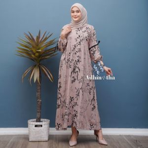 NEW KAFTAN RENDA - GAMIS MOTIF LUKIS KOMBINASI RENDA PREMIUM -  BAJU MUSLIMAH BUSUI - WUDHU FRIENDLY - PENJUALAN TERLARIS - LONG DRESS MEWAH TERBARU 2025 - BAHAN RAYON PREMIUM TEBAL & TIDAK NERAWANG
