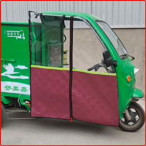 Thickened Warmth Electric Tricycle Motorcycle Rainproof Shelter Door Curtain Windproof Waterproof Outdoor Camping Travel Gear