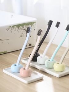 Art Living Ceramic 1 Pc Toothbrush Holder Hand-Made Bathroom Toothbrush Holders
