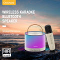 Orashare BS06 Wireless Karaoke Speaker With Mic 360° Stereo Sound Outdoor Bluetooth Speaker With RGB Light Home Karaoke Set For Party Portable Speaker Outdoor/ Indoor. 