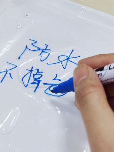 Non-Vanishing Alcohol Resistant Fine Point Oil Based Marker Pen Lab Grade 1MM Black Ink Pen for Business And Office Use