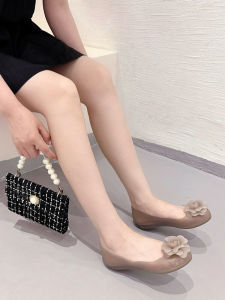 Giày Cao Gót Mùa Hè Cho Nữ Giày Đế Xuồng Du Lịch Ngoài Trời Thời Trang Đa Năng Chống Trượt Miệng Nhỏ Giày Cao Gót Kiểu Cá