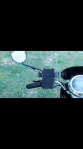 Alluminum Alloy Phone Mount Holder Bracket Anti-slip for Motorcycle Bicycle Electric Scooter
