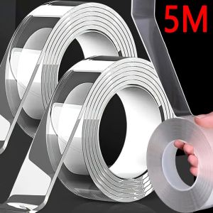 1/2/3/5m Transparent Nano Tape Powerful Adhesive Nano Tape Strong Double-sided Tape Waterproof For Bathroom Kitchen Super Glue