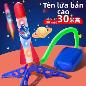 Máy phóng tên lửa bay sáng