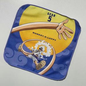 Pure Cotton Soft Absorbent Cartoon Handkerchief Face Towel Home Fabric Art Series Wanted Poster Hand Towel Face Wash Cloth