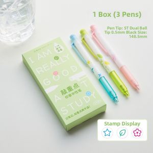 BIFANGSHUO | Quick Drying Smooth Writing Stamp Pen 0.5mm