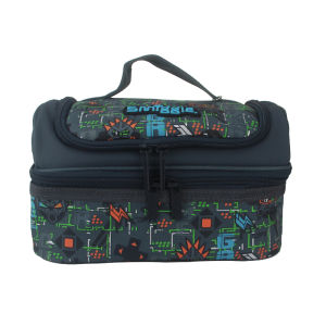 Trẻ em túi đựng bữa trưa bé trai giữa các vì sao Quái Vật Crossbody cầm tay túi trái cây Hộp cơm 9 inch