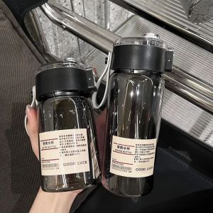 Cốc Nước Di Động Chịu Nhiệt Độ Cao Đơn Giản Dễ Cầm Dễ Mang Theo Cốc Nước Dùng Để Uống Cho Nam Và Nữ Cốc Nhựa PP+PC Dung Tích 350-800ml