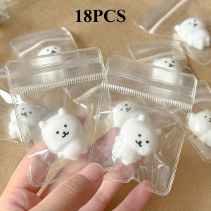 Chiikawa | 6/12pcs Self Deprecating Bear Pinch Fun Toy - Cute Expression Stress Relieving Little Nose Ga Childrens Prize Gifts For Kids
