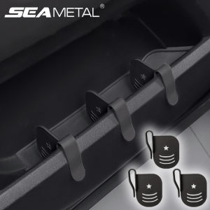 SEAMETAL | SEAMETAL 3Pcs Car Side Door Organizer Dividers Adjustable ABS Clip Organizer Storage Slot Partition Universal for All Vehicles
