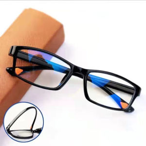 C.three HD anti-blue light anti-fatigue reading glasses for men and women fashion ultra-light portable reading glasses for the elderly