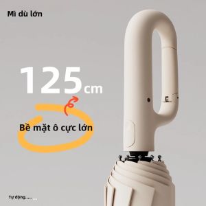 Ô Tự Động Cực Lớn Chống Gió Chống Mưa Chống Tia Cực Tím Đa Năng Được Gia Cố Bằng Khóa Vòng