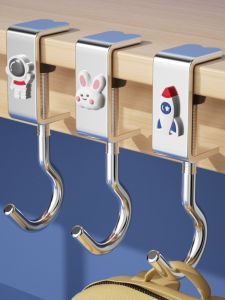 Giá Treo Sách Chịu Lực Mạnh Có Thể Di Chuyển Không Cần Khoan Móc Treo Túi Học Sinh Văn Phòng Không Cần Lắp Đặt Có Thể Tháo Rời