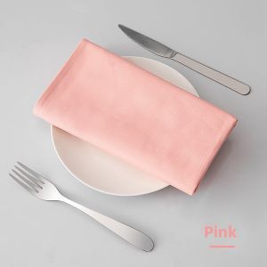 Cotton Foldable Napkin Hotel Dining Use